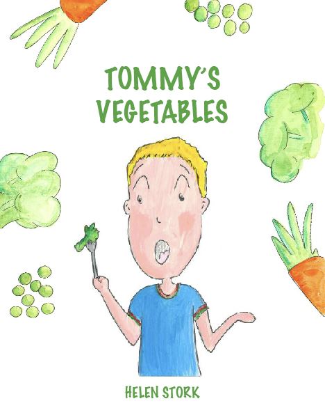 Tommy's Vegetables Children's Book