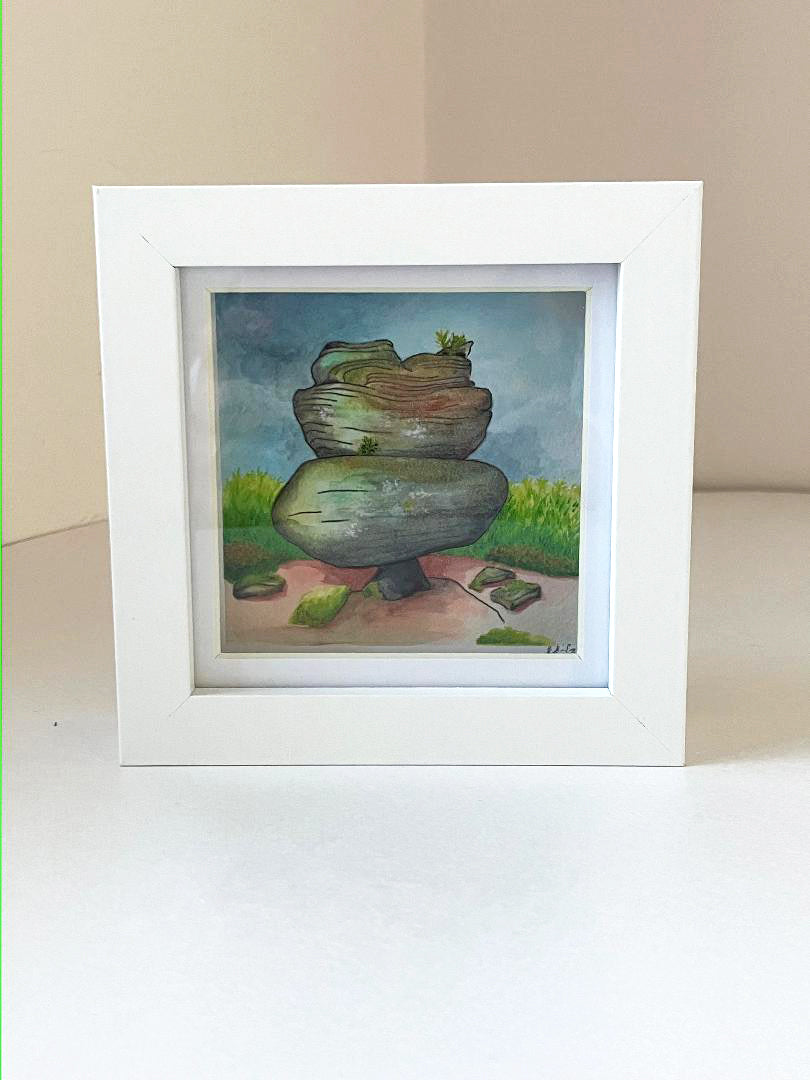 Brimham Rocks Print 20x20
